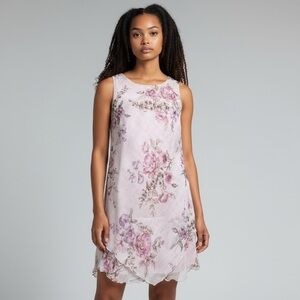 Vintage Ursula of Switzerland Whimsical Floral Dress​​​​